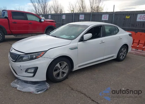 2014 Kia Optima Hybrid Lx z USA, uszkodzony, nr VIN KNAGM4AD8E5070980